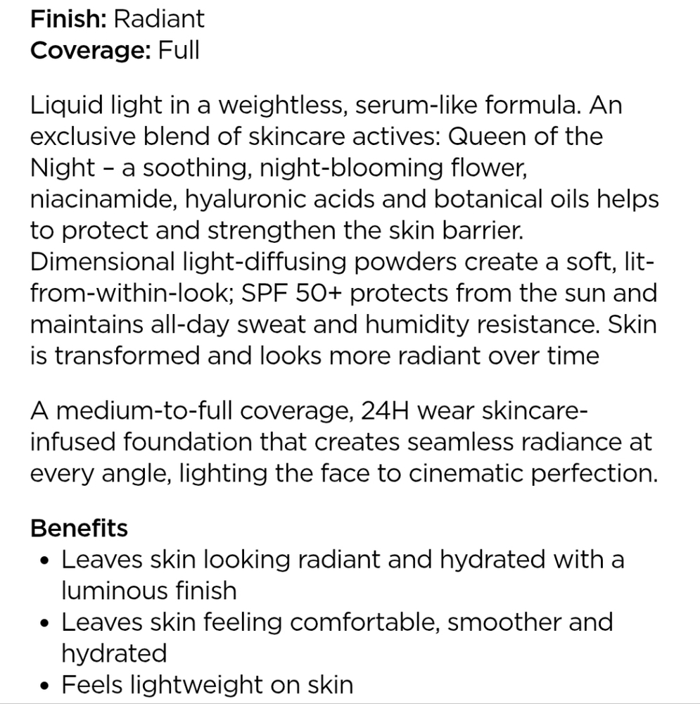 NIB TOM FORD ARCHITECTURE RADIANCE HYDRATING FOUNDATION 2.5 - Picture 4 of 16